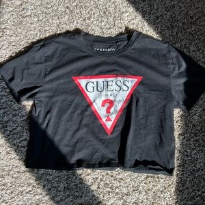 GUESS ECO CROPPED TEE